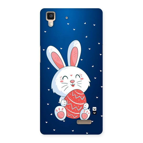 Happy Festive Bunny Back Case for Oppo R7