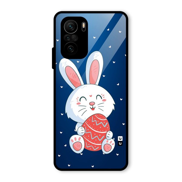 Happy Festive Bunny Glass Back Case for Mi 11x