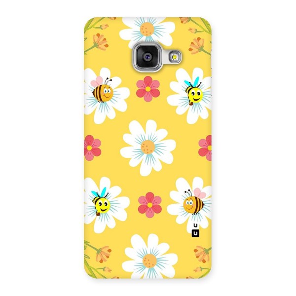 Happy Flowers Back Case for Galaxy A3 2016