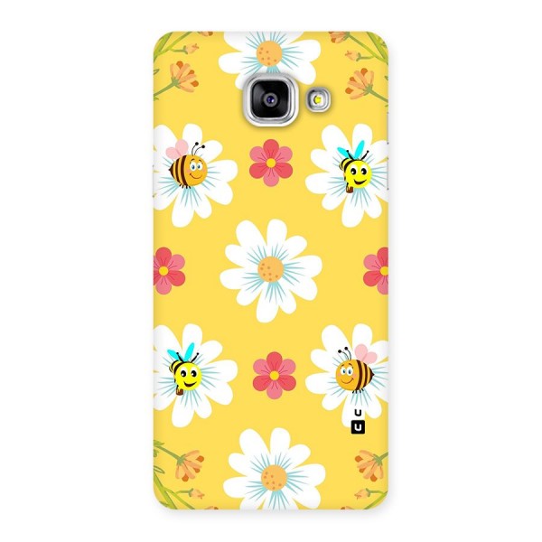 Happy Flowers Back Case for Galaxy A5 2016