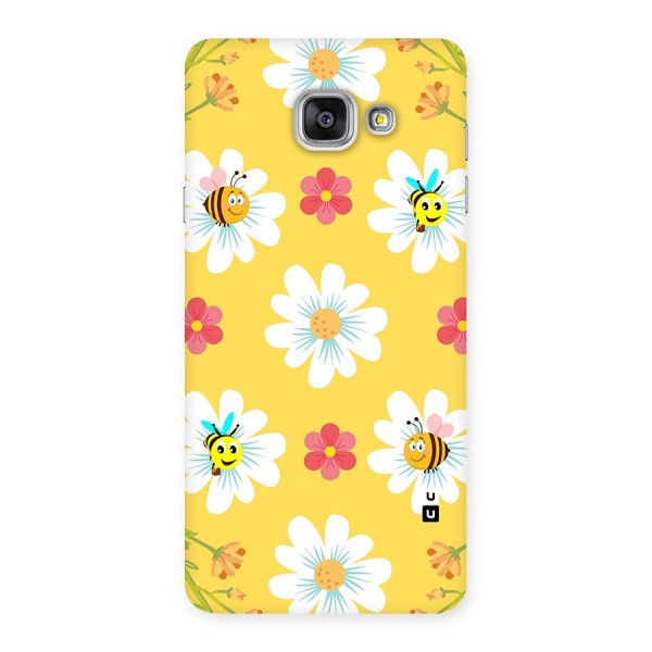 Happy Flowers Back Case for Galaxy A7 2016