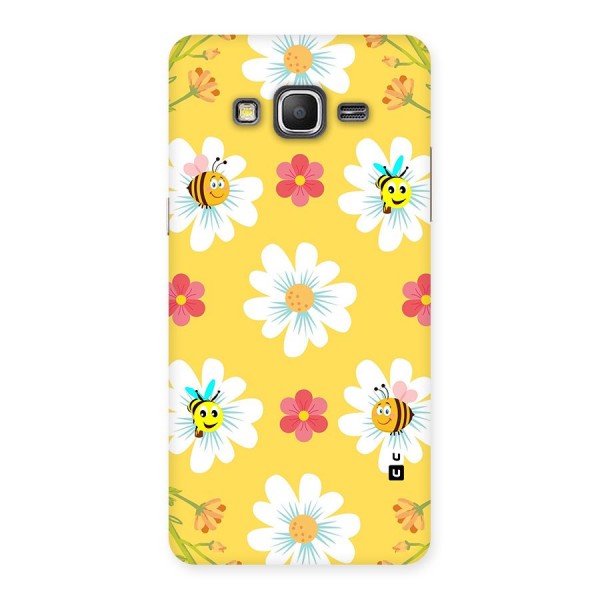 Happy Flowers Back Case for Galaxy Grand Prime