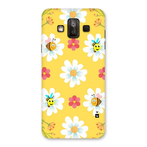 Happy Flowers Back Case for Galaxy J7 Duo