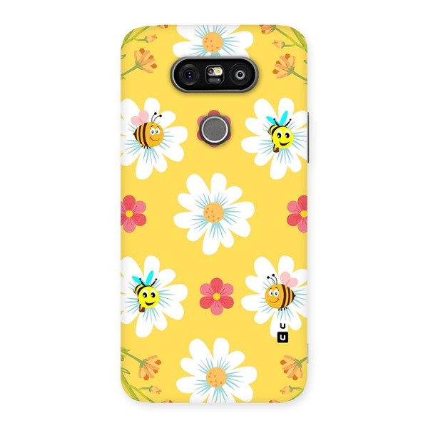 Happy Flowers Back Case for LG G5