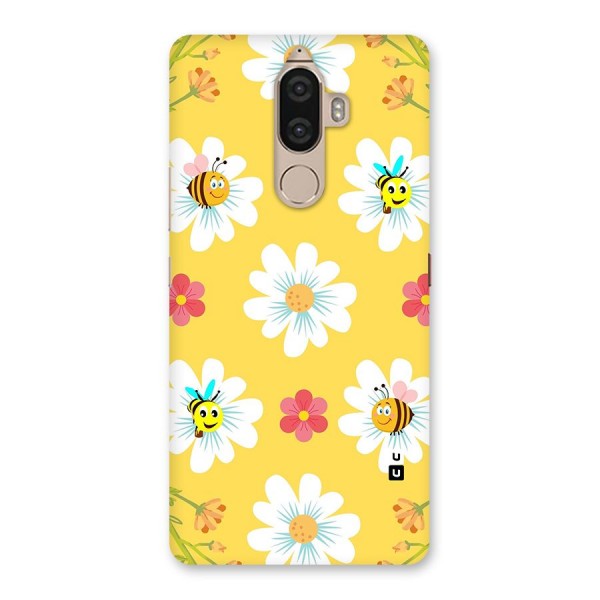 Happy Flowers Back Case for Lenovo K8 Note