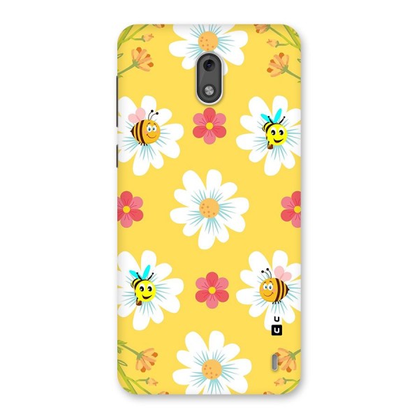 Happy Flowers Back Case for Nokia 2