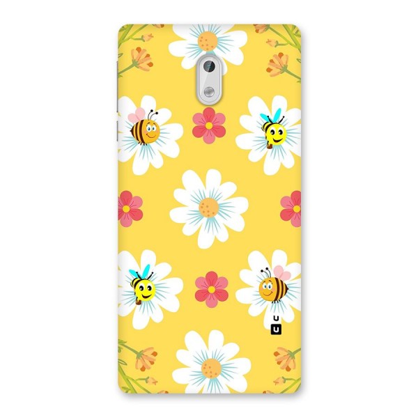 Happy Flowers Back Case for Nokia 3