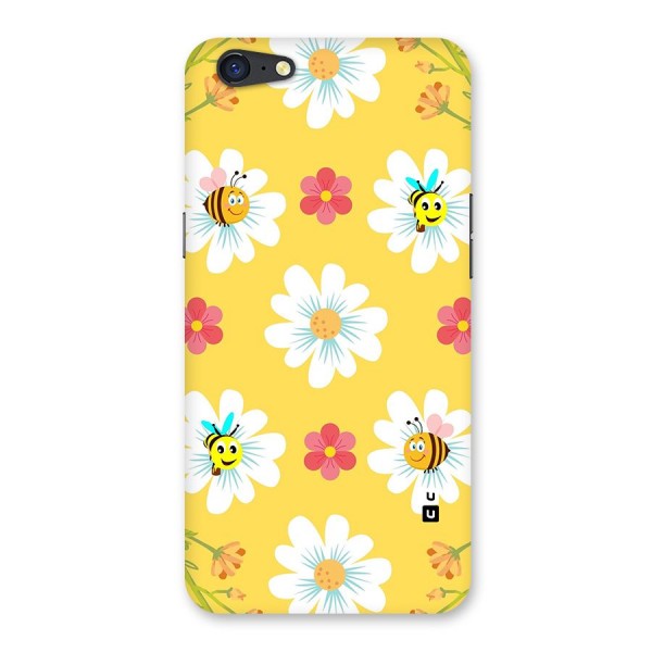 Happy Flowers Back Case for Oppo A71