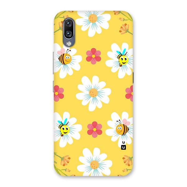 Happy Flowers Back Case for Vivo NEX