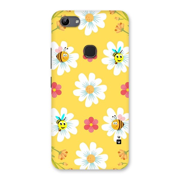 Happy Flowers Back Case for Vivo Y81