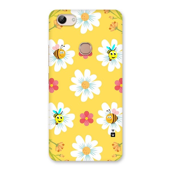 Happy Flowers Back Case for Vivo Y83