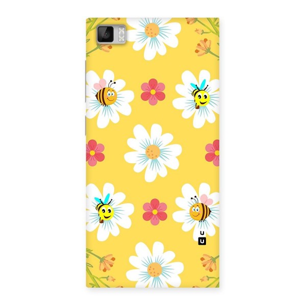 Happy Flowers Back Case for Xiaomi Mi3