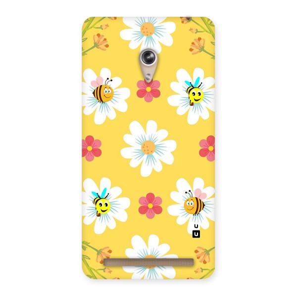 Happy Flowers Back Case for Zenfone 6