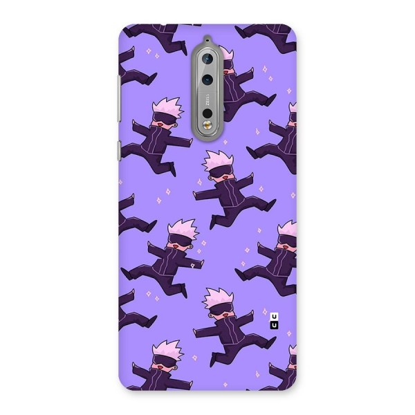 Happy Gojo Back Case for Nokia 8