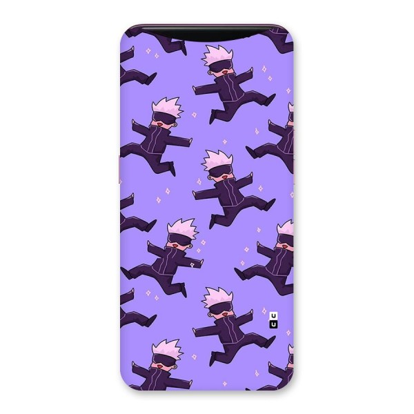 Happy Gojo Back Case for Oppo Find X