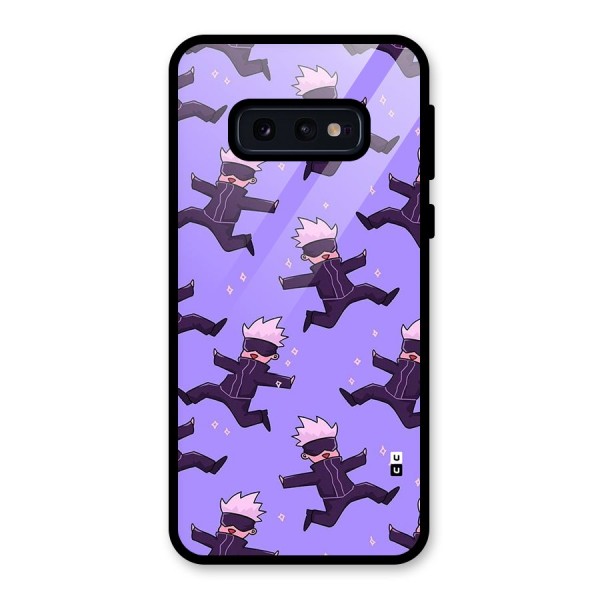 Happy Gojo Glass Back Case for Galaxy S10e