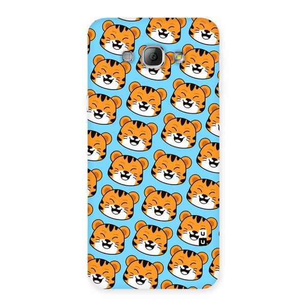 Happy Kitten Pattern Back Case for Galaxy A8