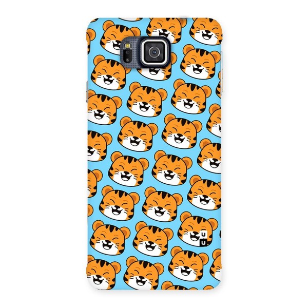 Happy Kitten Pattern Back Case for Galaxy Alpha