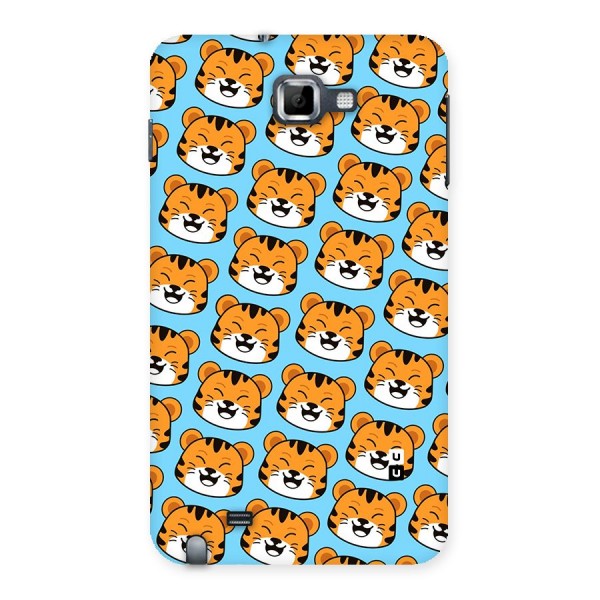 Happy Kitten Pattern Back Case for Galaxy Note