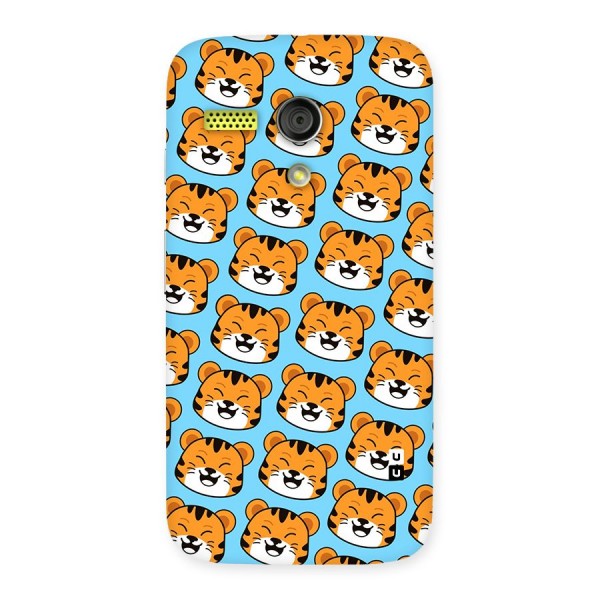 Happy Kitten Pattern Back Case for Moto G