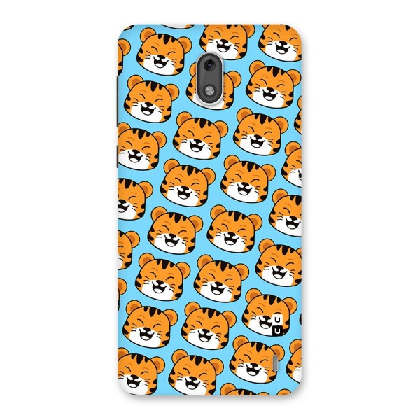 Happy Kitten Pattern Back Case for Nokia 2