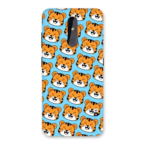 Happy Kitten Pattern Back Case for Nokia 3.2