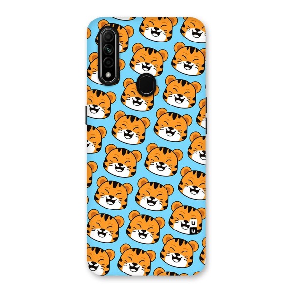 Happy Kitten Pattern Back Case for Oppo A31