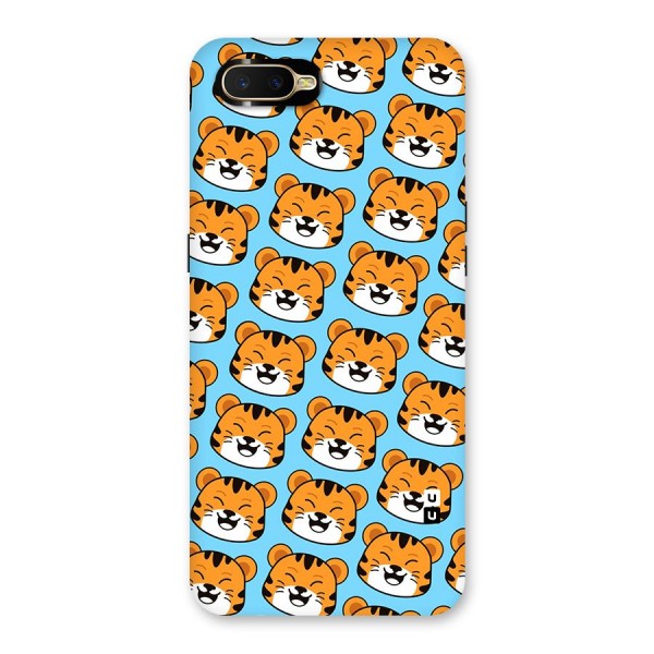 Happy Kitten Pattern Back Case for Oppo K1