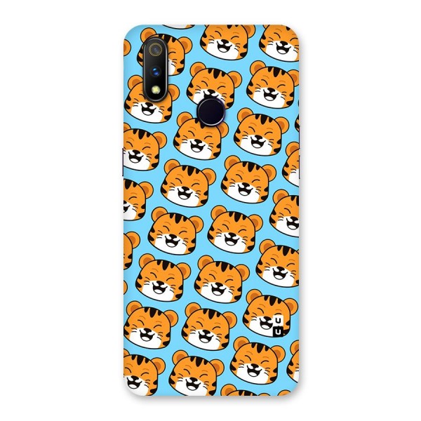 Happy Kitten Pattern Back Case for Realme 3 Pro