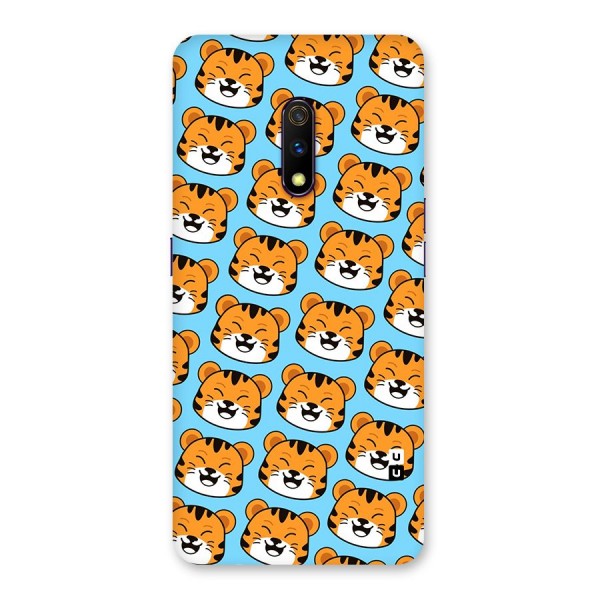 Happy Kitten Pattern Back Case for Realme X