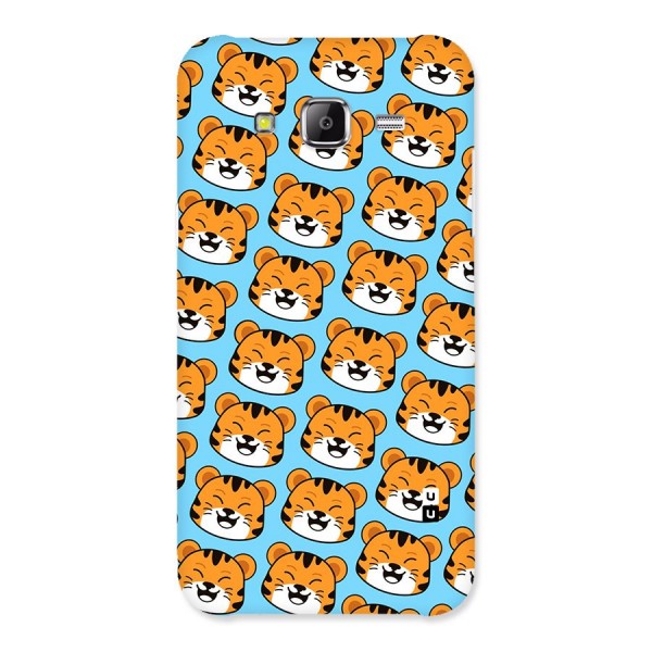 Happy Kitten Pattern Back Case for Samsung Galaxy J5