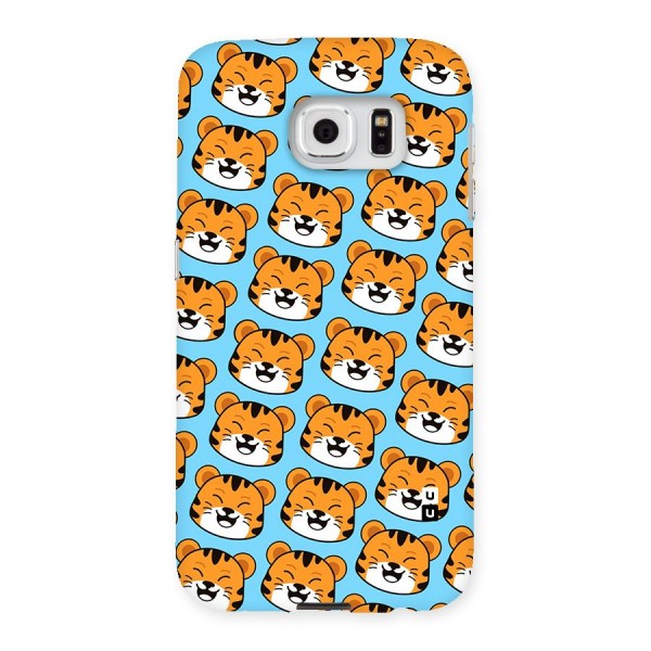 Happy Kitten Pattern Back Case for Samsung Galaxy S6