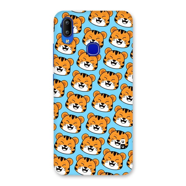 Happy Kitten Pattern Back Case for Vivo Y91