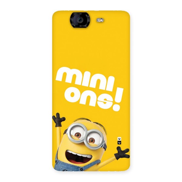 Happy Minion Back Case for Canvas Knight A350