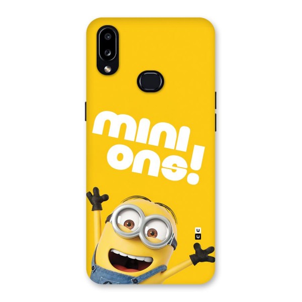 Happy Minion Back Case for Galaxy A10s