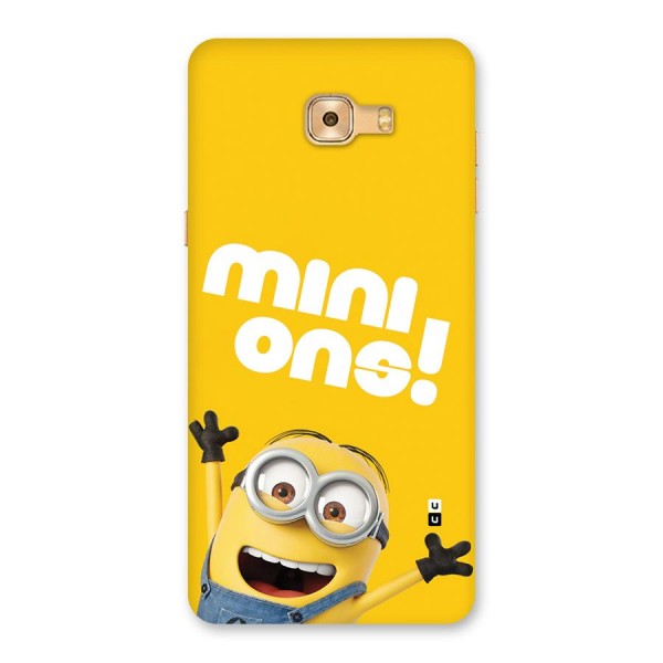 Happy Minion Back Case for Galaxy C9 Pro