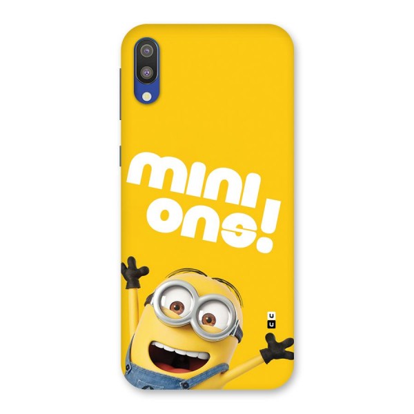 Happy Minion Back Case for Galaxy M10