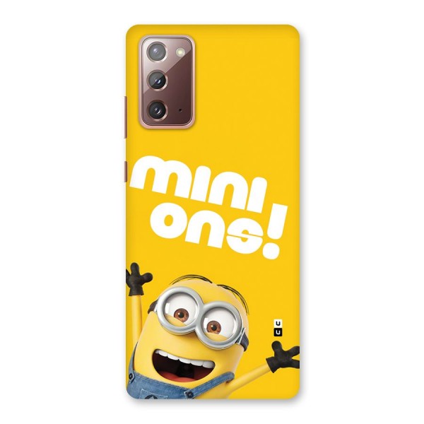 Happy Minion Back Case for Galaxy Note 20