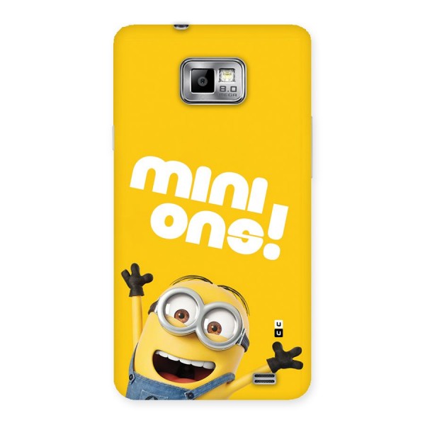 Happy Minion Back Case for Galaxy S2