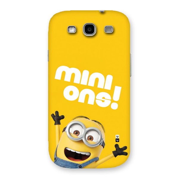 Happy Minion Back Case for Galaxy S3 Neo