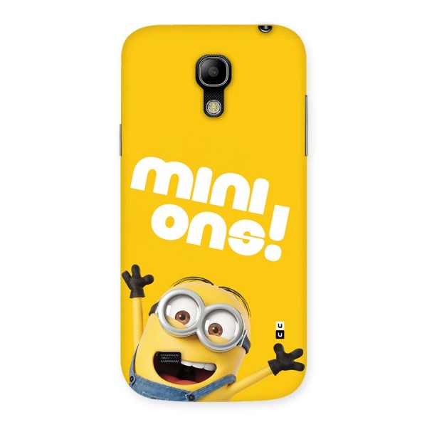 Happy Minion Back Case for Galaxy S4 Mini