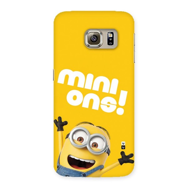 Happy Minion Back Case for Galaxy S6 Edge Plus