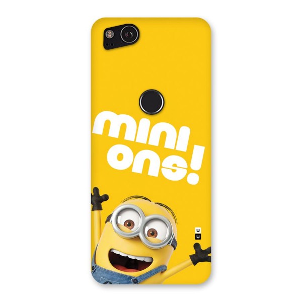 Happy Minion Back Case for Google Pixel 2