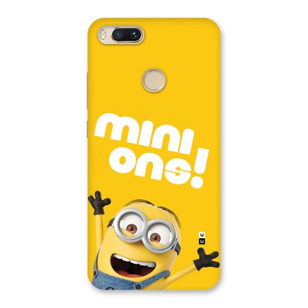 Happy Minion Back Case for Mi A1