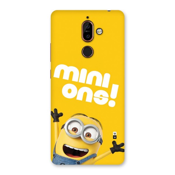 Happy Minion Back Case for Nokia 7 Plus