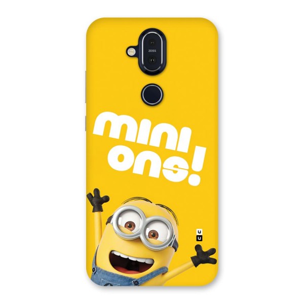 Happy Minion Back Case for Nokia 8.1