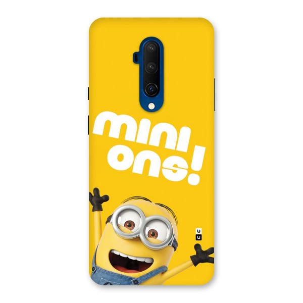 Happy Minion Back Case for OnePlus 7T Pro