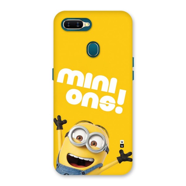 Happy Minion Back Case for Oppo A12s