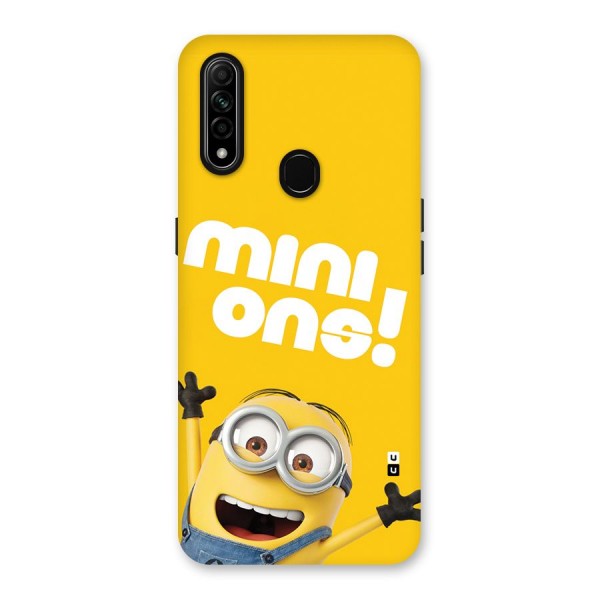 Happy Minion Back Case for Oppo A31