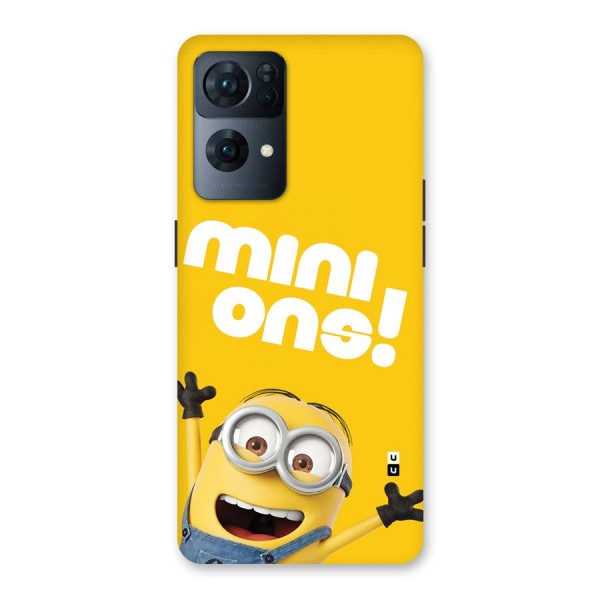 Happy Minion Back Case for Oppo Reno7 Pro 5G